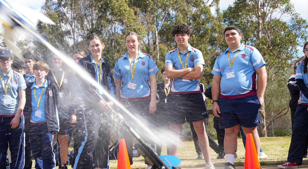 Students from Patrician Bros Blacktown shine at National STEM showcase